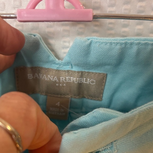 Banana Republic Light Blue Women's Shorts - Picture 2 of 3